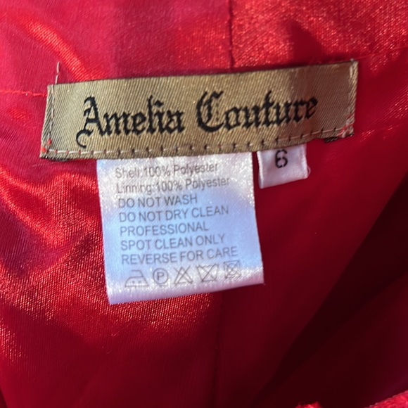 Formal Red Dress - Picture 9 of 11